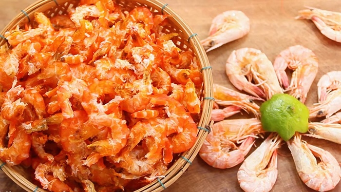 Tôm khô có nhiều loại