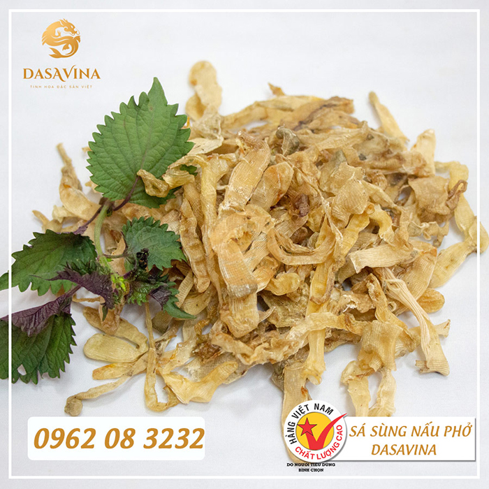Sá sùng nấu phở DASAVINA địa chỉ mua sá sùng uy tín - chất lượng