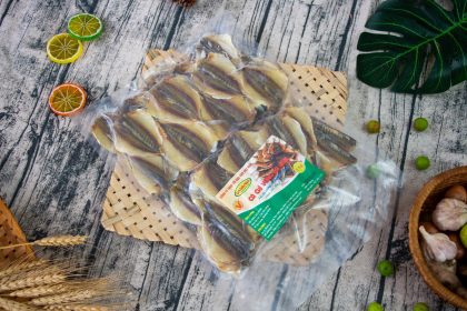 Cá chỉ được đóng túi hút chân không dễ bảo quản hơn