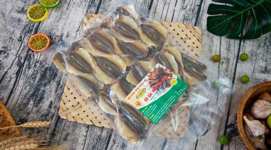 Cá chỉ được đóng túi hút chân không dễ bảo quản hơn